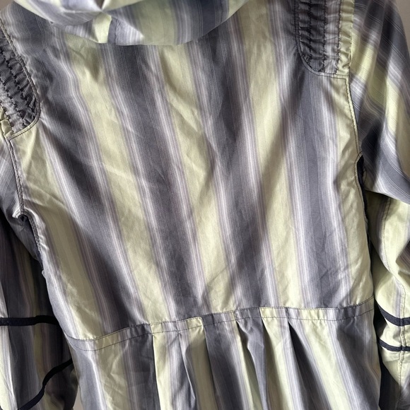 Lululemon Striped Gray Women's Jacket Mint - Picture 10 of 14